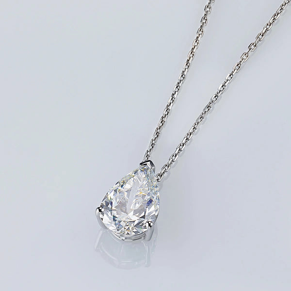 14K White Gold Pendant with Lab-Created Diamonds 1.120 CT.TW