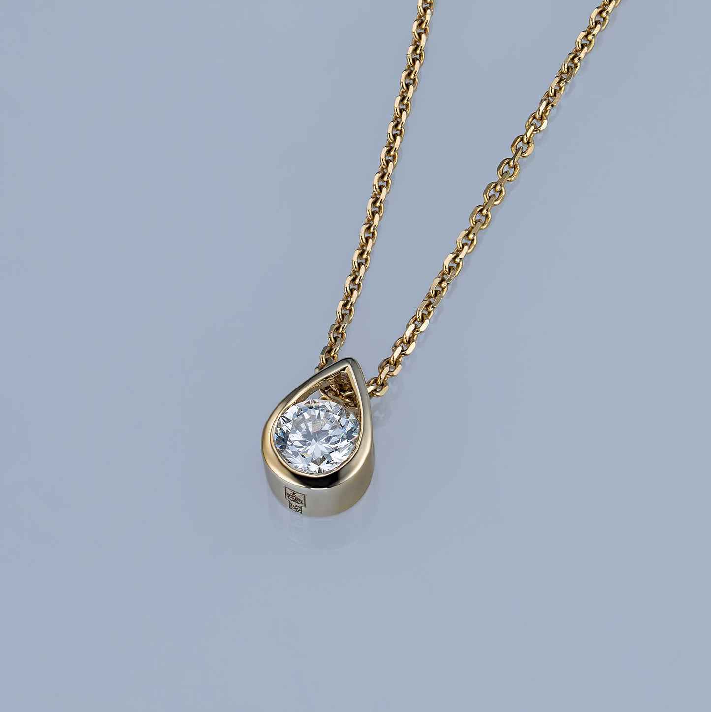 14K Yellow Gold Pendant with Lab-Created Diamonds 0.350 CT.TW