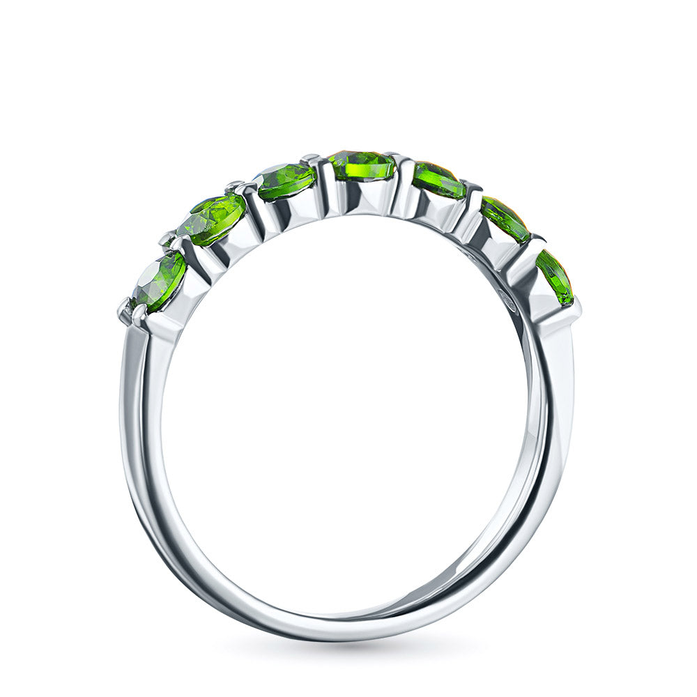 Sterling Silver Ring with Lab-Created Diamonds 0.590 CT.TW