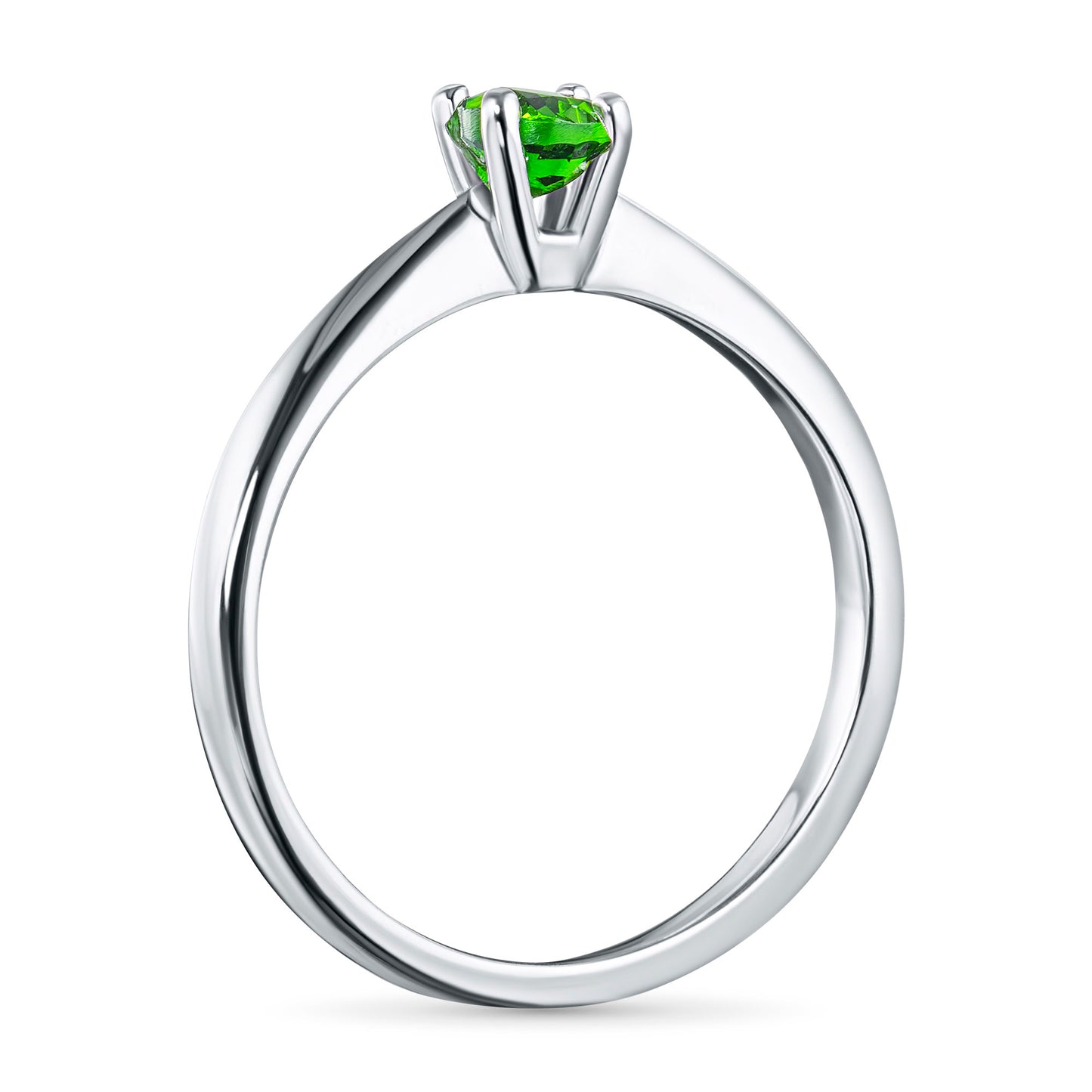 Sterling Silver Ring with Lab-Created Diamonds 0.270 CT.TW