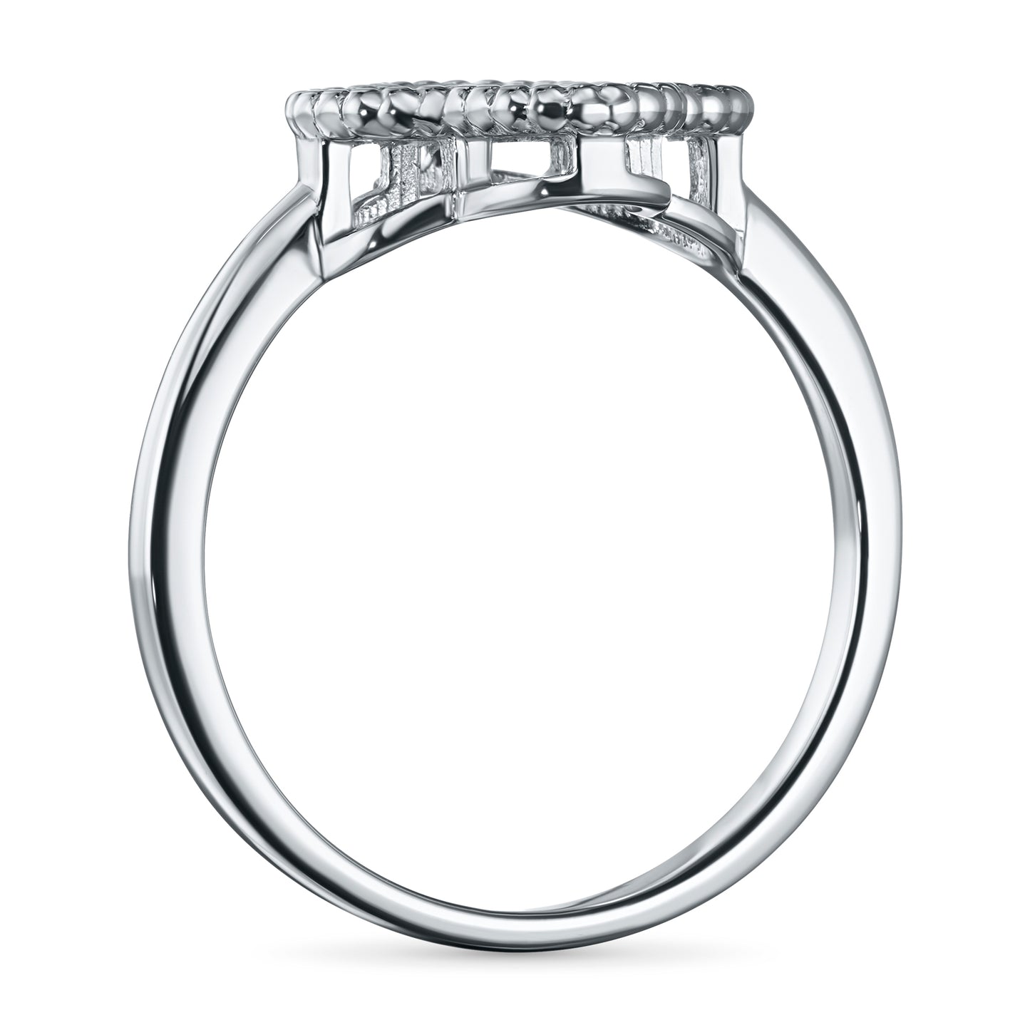14K White Gold Ring with Lab-Created Diamonds 4.720 CT.TW