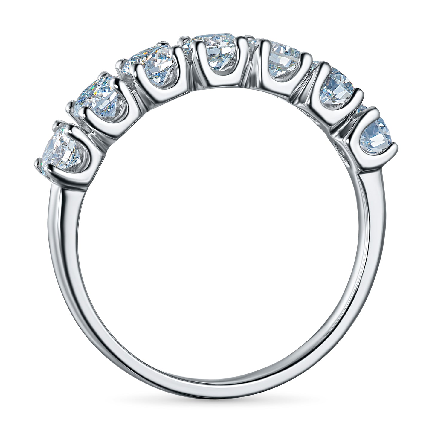 14K White Gold Ring with Lab-Created Diamonds 1.290 CT.TW