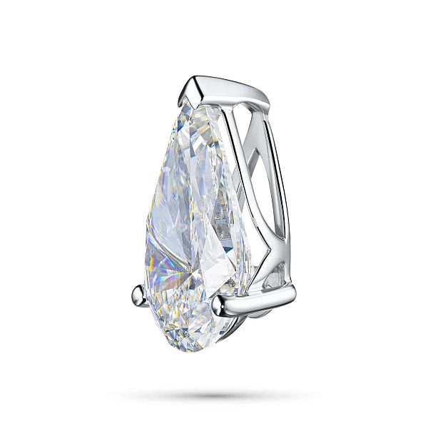 14K White Gold Pendant with Lab-Created Diamonds 1.120 CT.TW