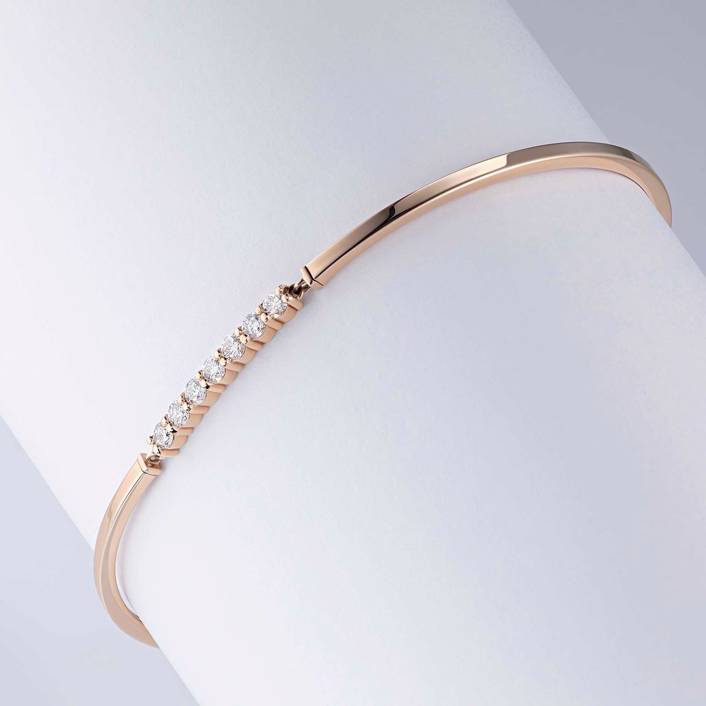 Sterling Silver Bracelet with Lab-Created Diamonds 0.420 CT.TW