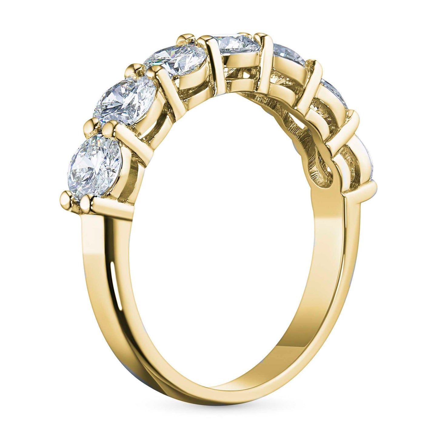 14K Yellow Gold Ring with Lab-Created Diamonds 1.920 CT.TW