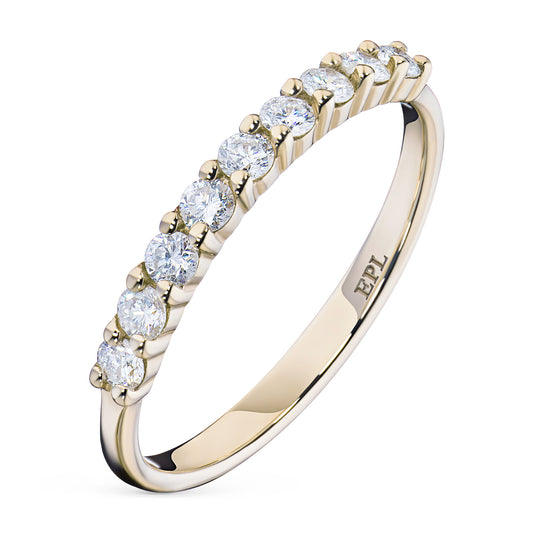 14K Yellow Gold Ring with Lab-Created Diamonds 3.160 CT.TW