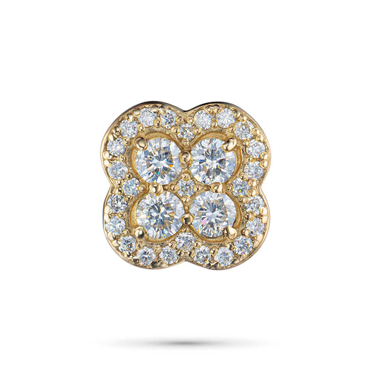 Sterling Silver Pendant with Lab-Created Diamonds 4.730 CT.TW