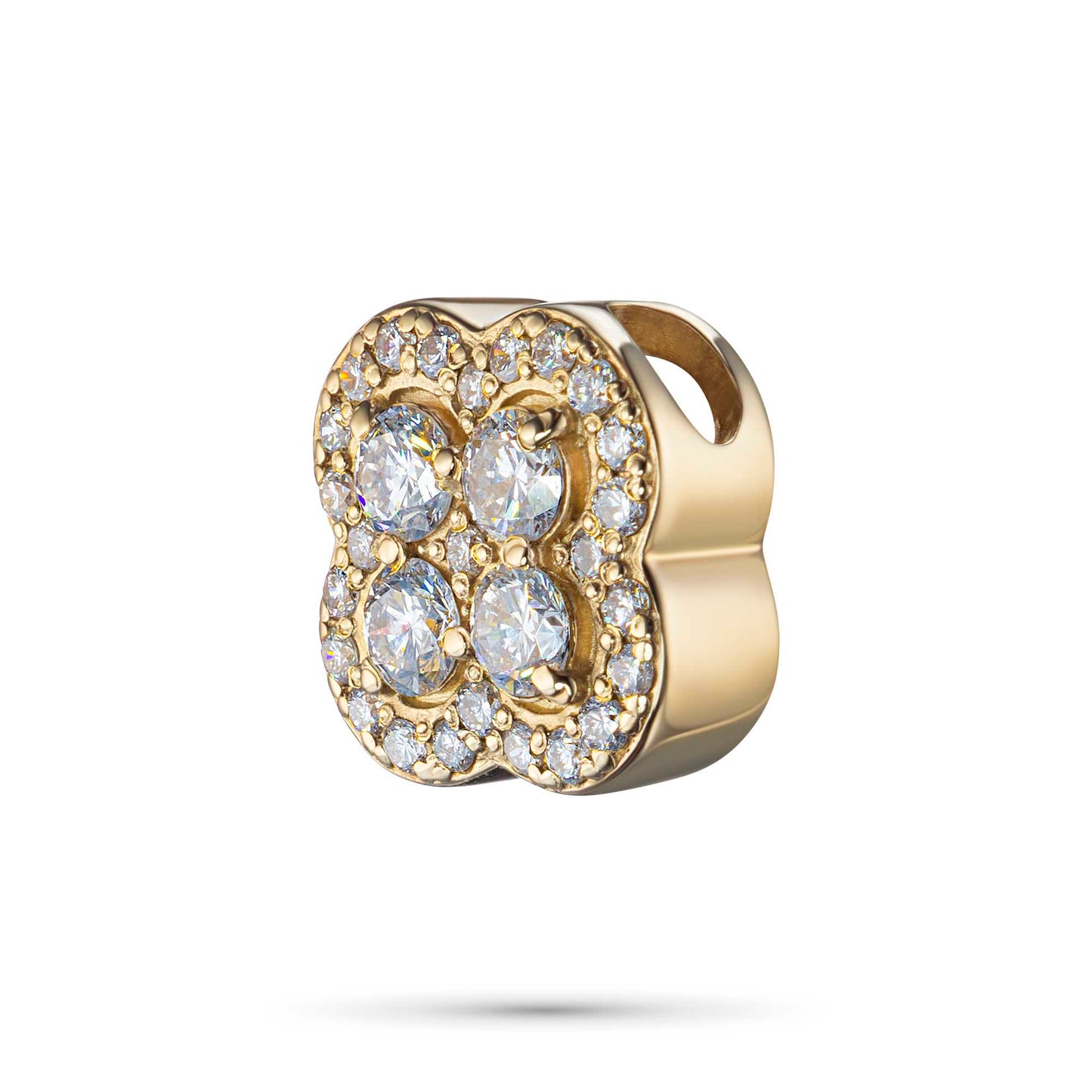 Sterling Silver Pendant with Lab-Created Diamonds 4.730 CT.TW