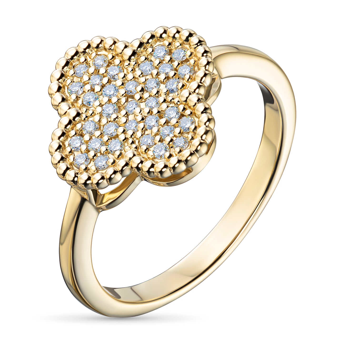 14K Yellow Gold Ring with Lab-Created Diamonds 5.810 CT.TW