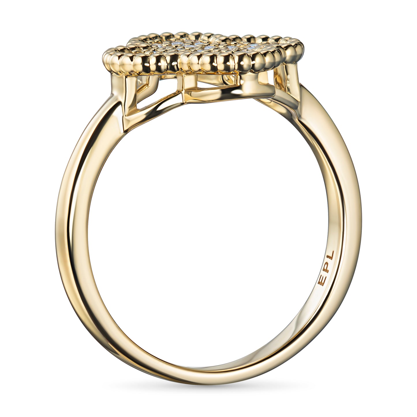 14K Yellow Gold Ring with Lab-Created Diamonds 5.810 CT.TW