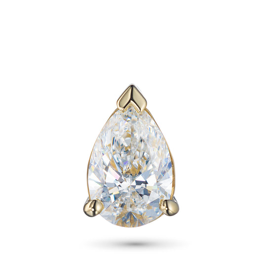 14K Yellow Gold Pendant with Lab-Created Diamonds 1.050 CT.TW