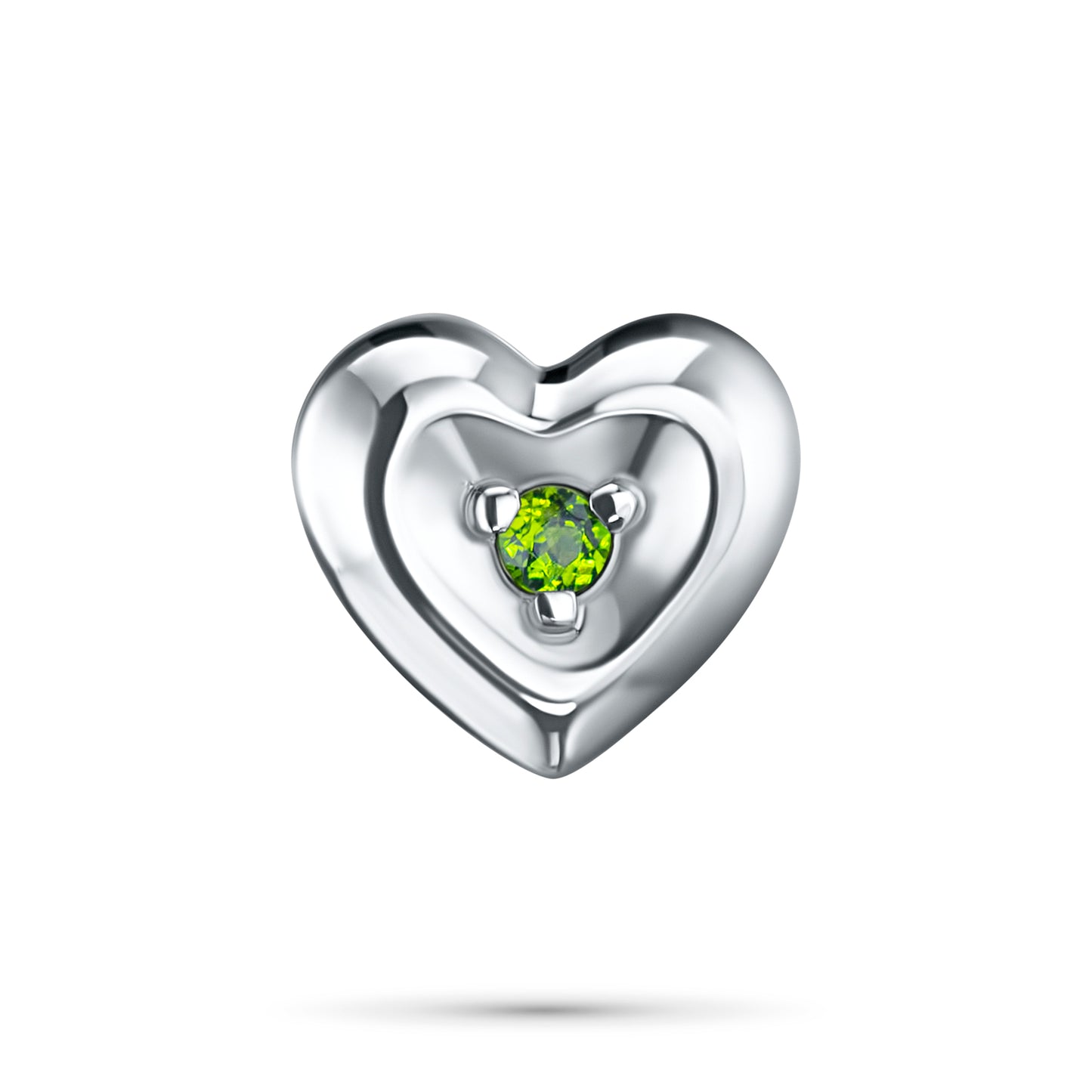 Sterling Silver Pendant with Topaz 0.010 CT.TW