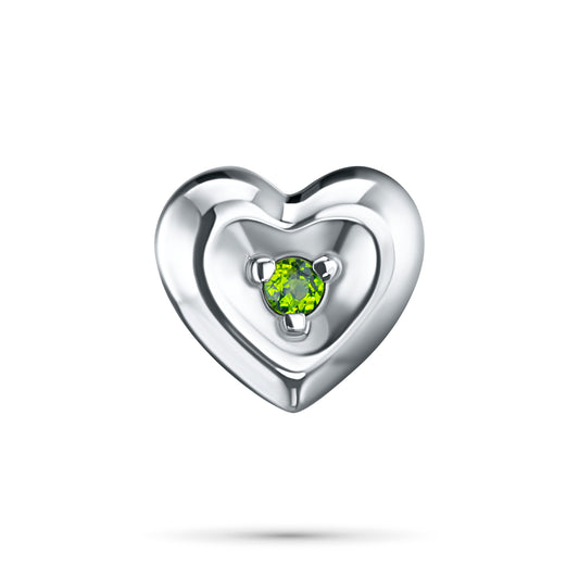 Sterling Silver Pendant with Topaz 0.010 CT.TW