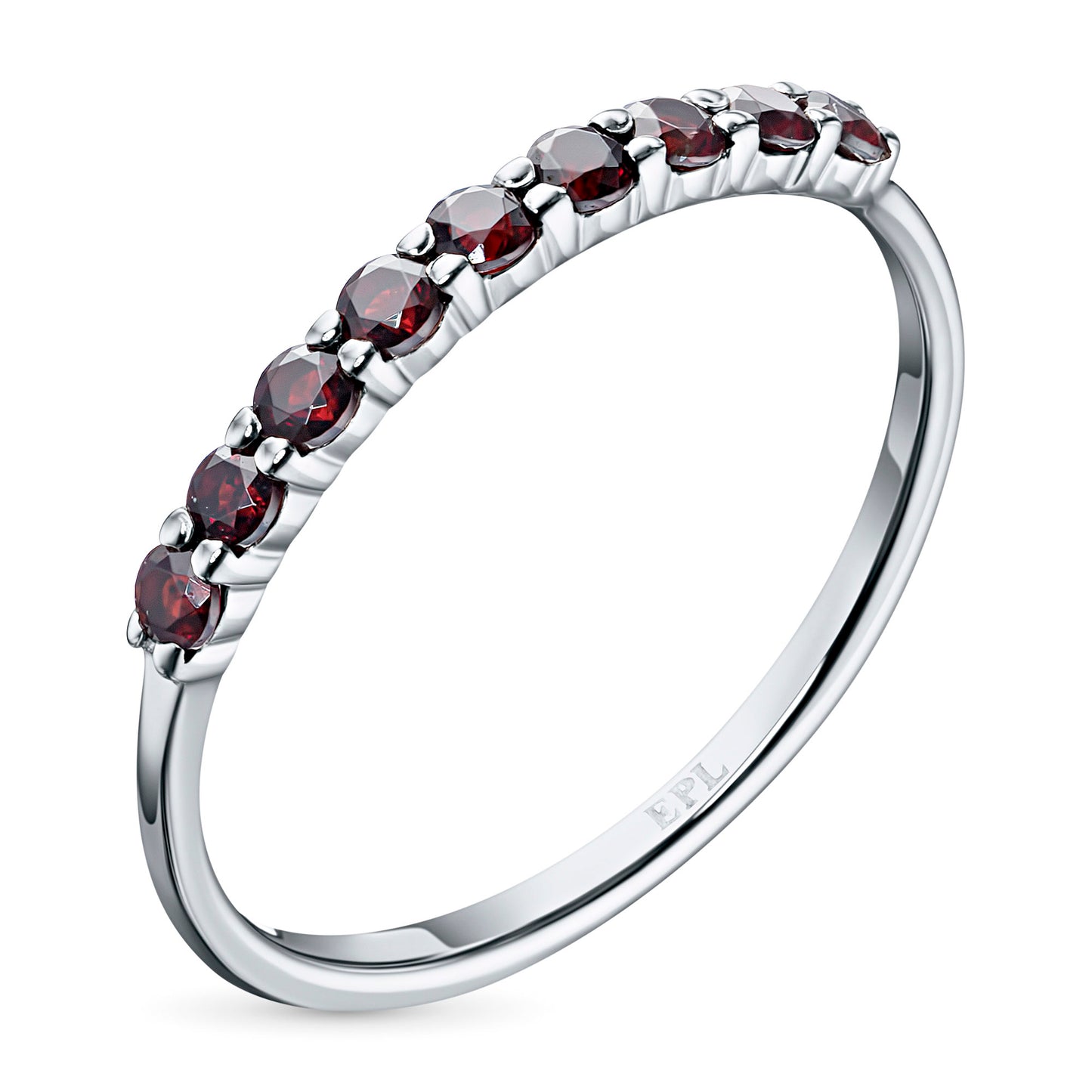 14K White Gold Ring with Lab-Created Diamonds 3.080 CT.TW