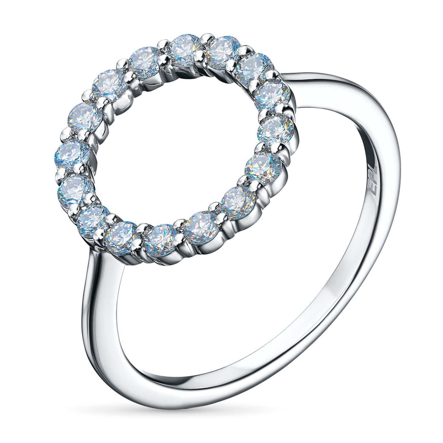 Sterling Silver Ring with Lab-Created Diamonds 0.310 CT.TW