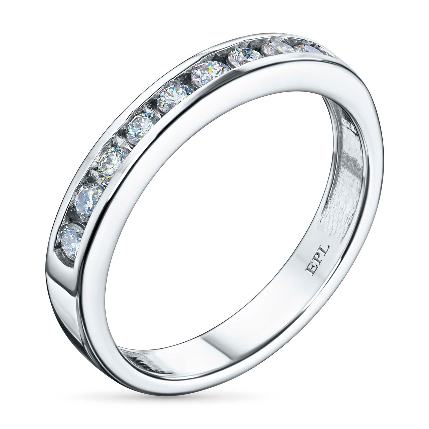 14K White Gold Ring with Natural Diamonds 2.240 CT.TW