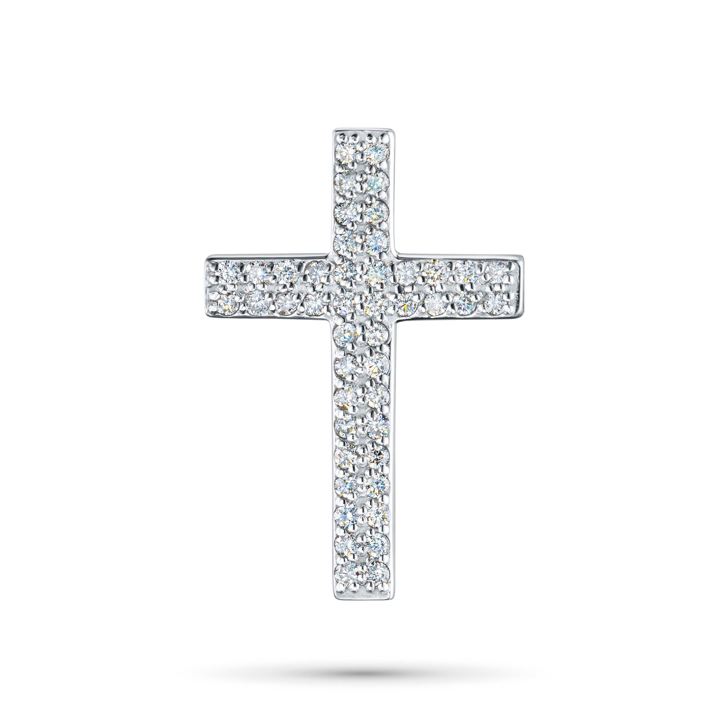 Ασημένιο μενταγιόν με διαμάντια κατασκευασμένα σε εργαστήριο 0,280 CT.TW 