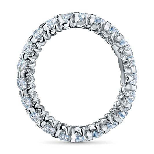Sterling Silver Ring with Lab-Created Diamonds 24.280 CT.TW