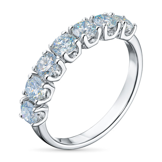 14K White Gold Ring with Lab-Created Diamonds 1.290 CT.TW