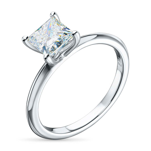 14K White Gold Ring with Lab-Created Diamonds 1.120 CT.TW