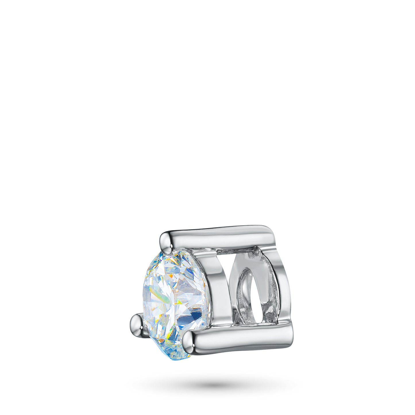 14K White Gold Pendant with Lab-Created Diamonds 0.350 CT.TW