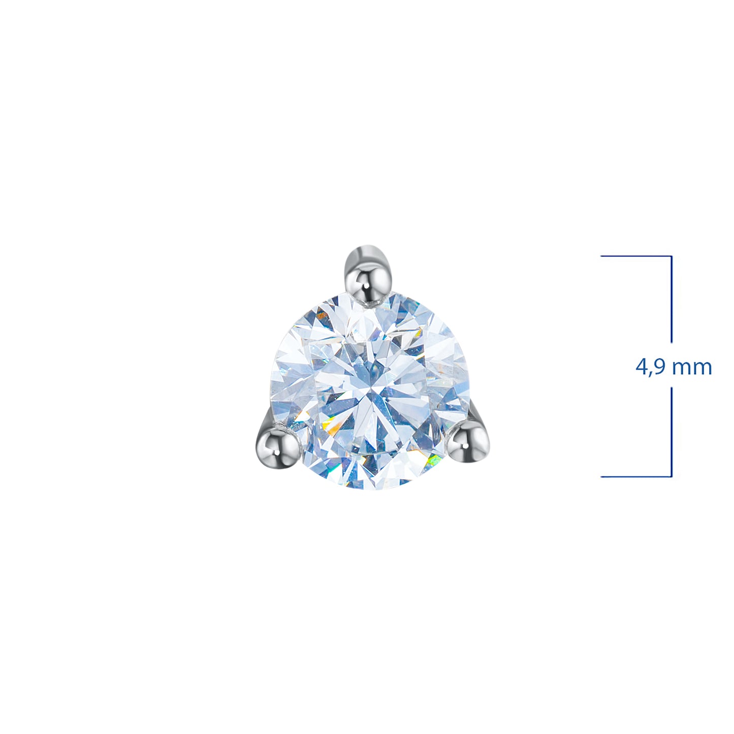 14K White Gold Pendant with Lab-Created Diamonds 0.350 CT.TW