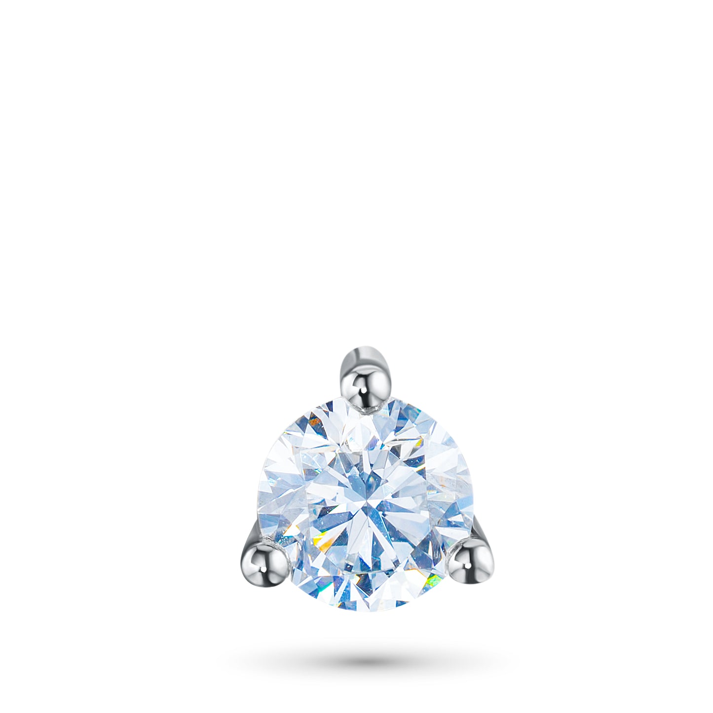 14K White Gold Pendant with Lab-Created Diamonds 0.350 CT.TW