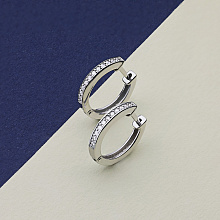 Κατασκευασμένο από ασήμι σκουλαρίκια