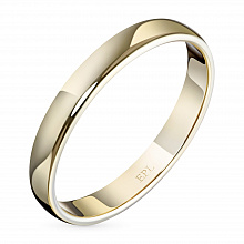 Yellow gold ring
