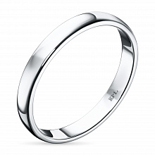 Кольцо из белого золота