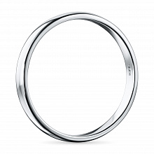 Кольцо из белого золота